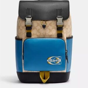 Coach Track Leather Block Signature
Backpack Bag